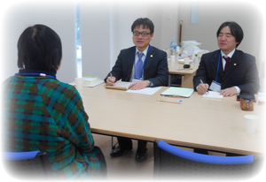 相談の様子です 相談の様子です